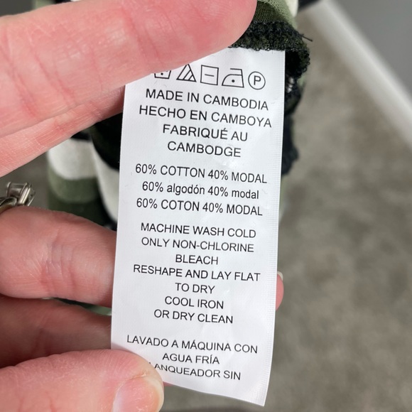 Michael Kors || Striped Jersey Knit Midi Dress - Picture 9 of 9